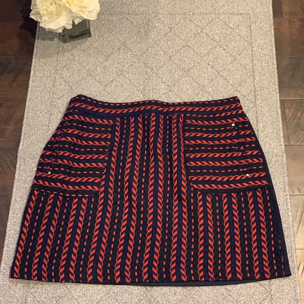 Eloquii Mixed Print Skirt